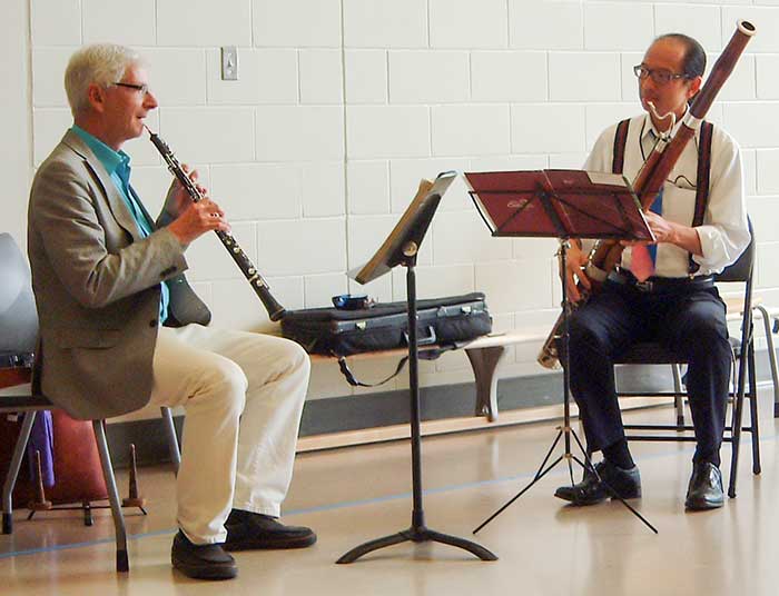 friends from the Calgary Symphonic Orchestra